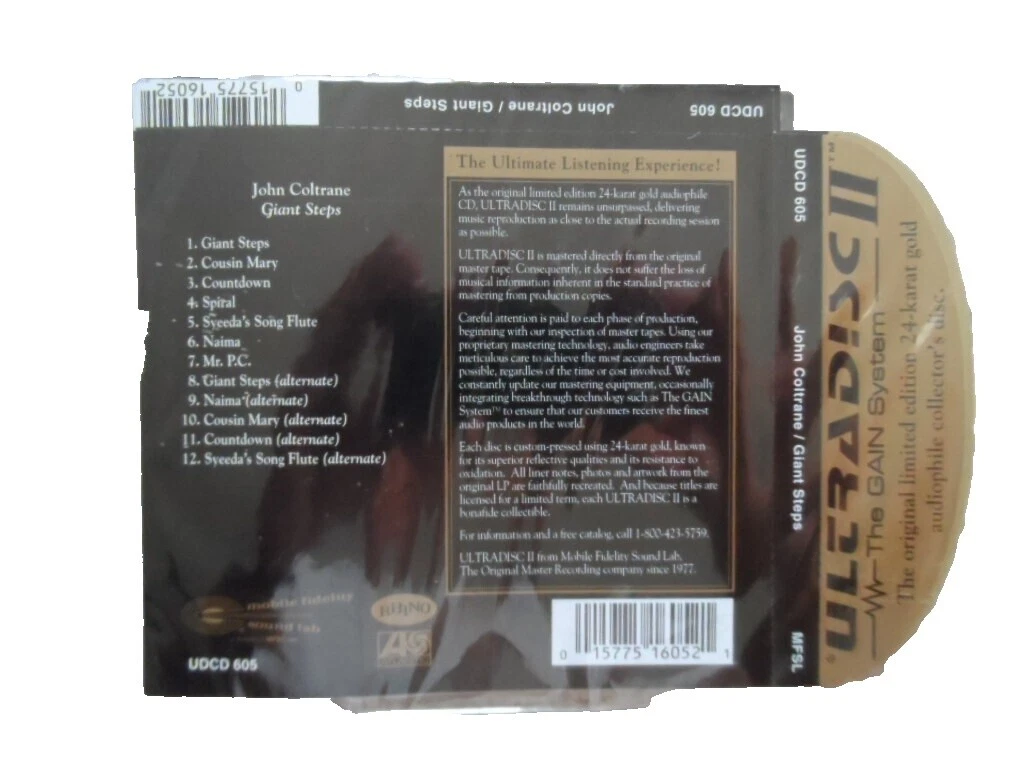 CD de música rock John Coltrane