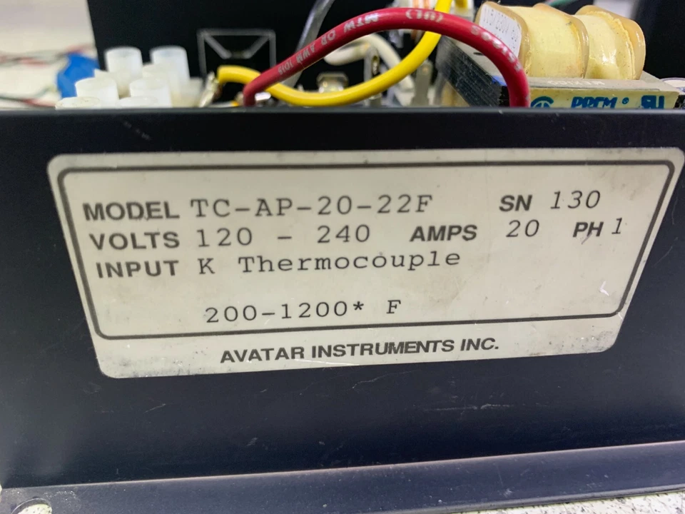 Avatar Instruments TC-AP-20-22F Series High Limit Controllers - Image 4 of 4