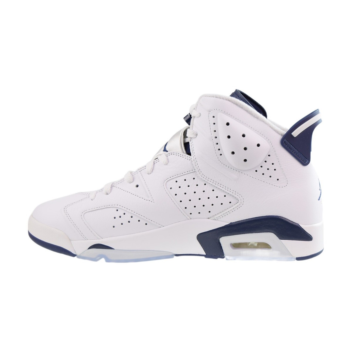 Air Jordan 6 VI Retro White Navy CT8529 141 Men\'s Size 10.5 Basketball Shoes Air Jordan 6 Retro White Midnight Navy CT8529-141 Size 9 NEW  main image 2