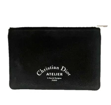 AUTHENTIC Christian Dior Atelier Pouch/Clutch Bag, black 
