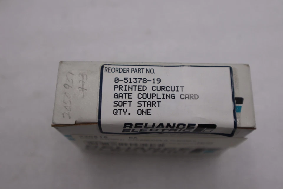 Reliance Electric ABB 0-51378-19 Printed Gate Coupling Card NEW STOCK #G868A - Image 2 of 4