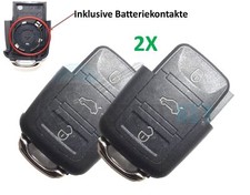 2X VW Seat Skoda schlüssel Gehäuse Tiguan Golf Touran T5 Touran cle chiave key