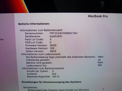 Apple MacBook Pro M1 Pro 14 Zoll 2021 16GB 8C CPU 14C GPU A2442 QWERTY US #X3 - Afbeelding 7 van 17