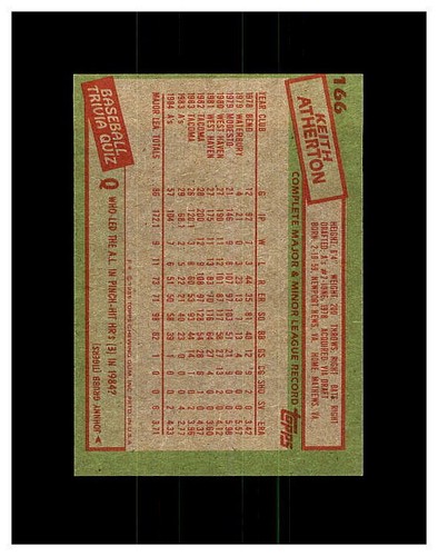 1985 TOPPS BASEBALL YOU PICK #1-199 SEE SCANS OF EVERY CARD SET BREAK NEW LIST - Picture 333 of 397