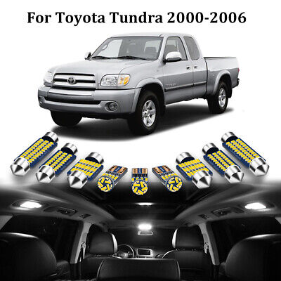 16x White Map Dome LED Light Interior Bulb Package Kit for 07-14 Toyota Tundra