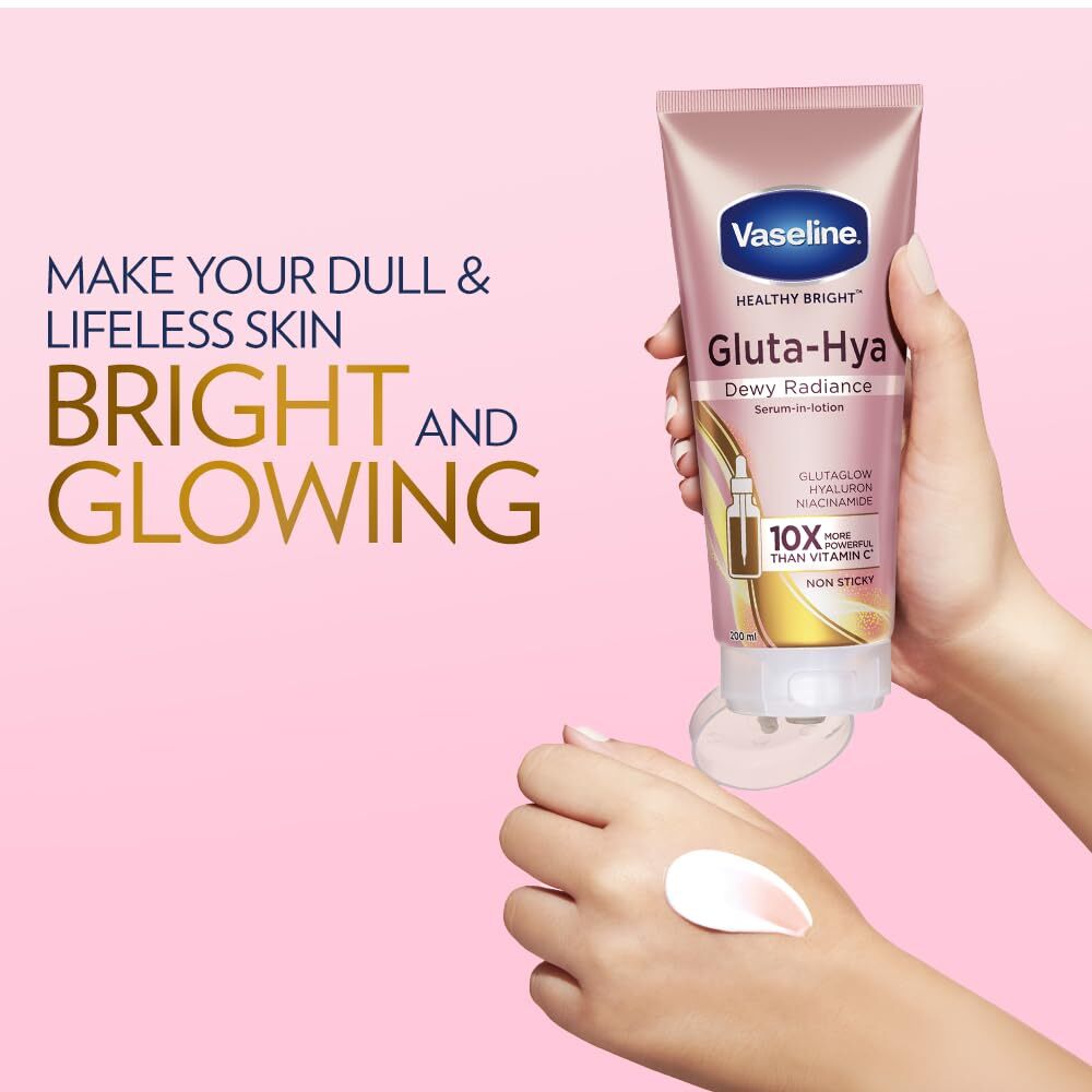 Vaseline Gluta-Hya Dewy Radiance Serum-In-Lotion, Boosted With