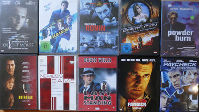 DVD Auswahl Sammlung Konvolut Thriller #2 Je DVD 1  nur 1 mal Versand