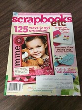 Better Homes And Gardens Scrapbooks Etc. 2011 Lot Of 6 Magazines