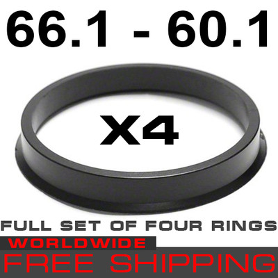 CentricRings Hub Centric Rings 69.1mm To 60.1mm – Set Of 4 With Free Worldwide Shipping