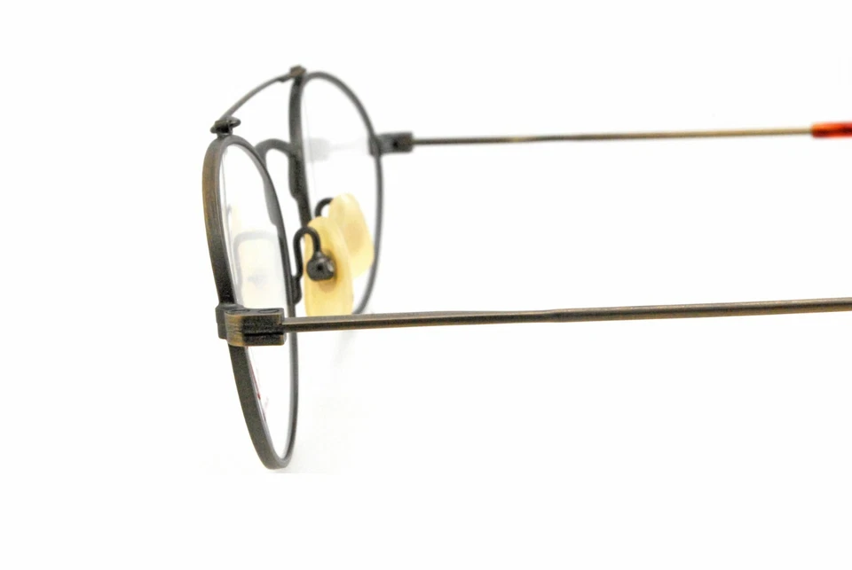 Nuevas Gafas Auténticas Alain Delon 3117 Col-No-3-S Años 80 De Colección Bronce Metal Foto 3 de 4