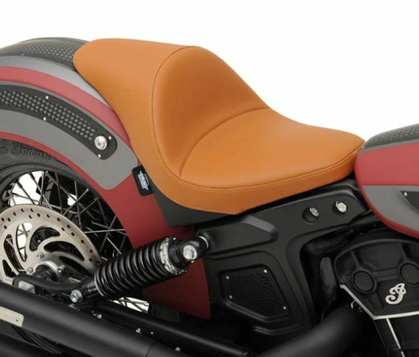 2015-2021 Indian Scout & Scout Sixty 3/4 Low Solo Style Seat Mild Stitch Brown - Image 2 of 3