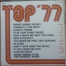 Various - Top '77 Vol. 1 (LP) Tony Marlow, Bob Callaghan, Dorian, Lloyd Douglas