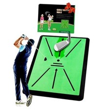 Golf Hitting Mat 16"x12" Swing Practice Mat