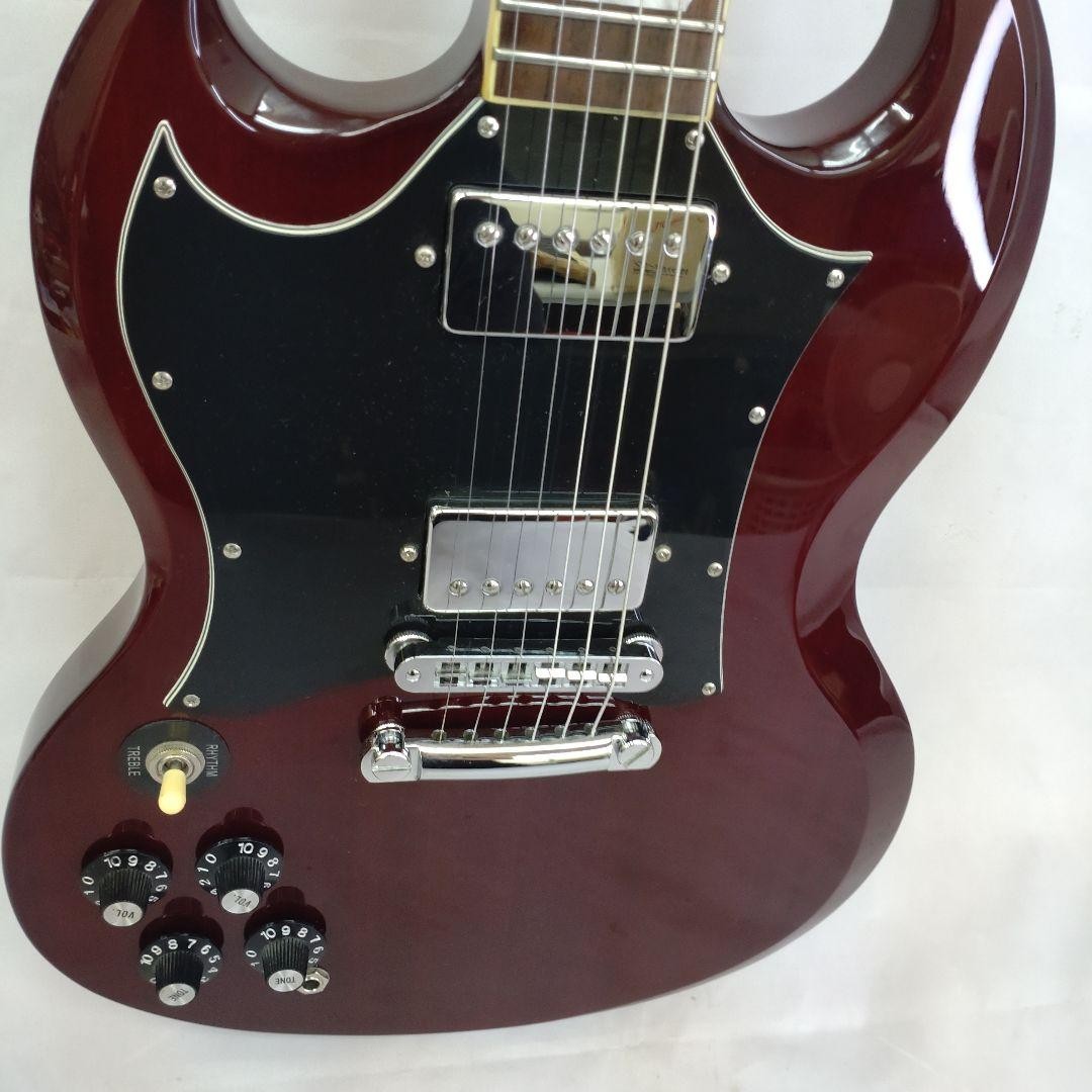 ギター Burny SG Super Grade Burny SG Super Grade Left Handed Electric Guitar Used From
