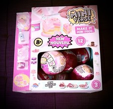 Mini Verse Make it Mini Food Diner Series 3 - Set of 12 W/ Display Case