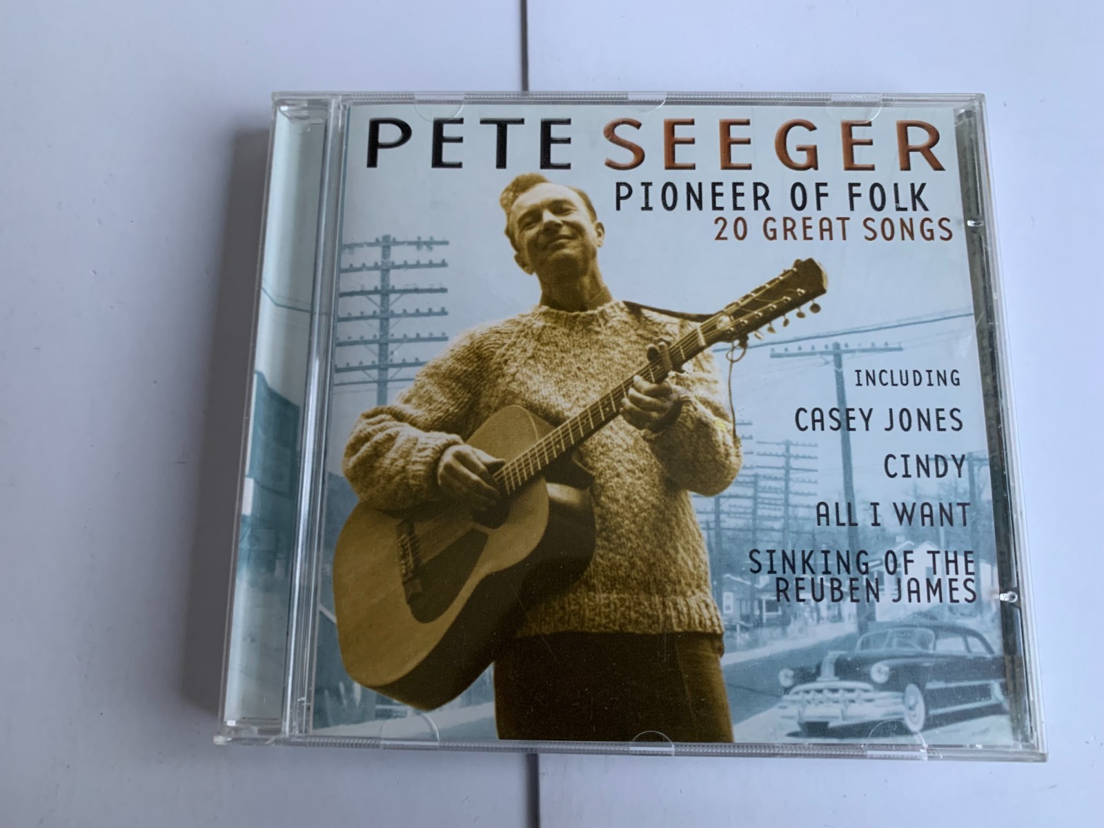 Pete Seeger - Pioneer of Folk: 1999 Prism CD Album MINT/EX