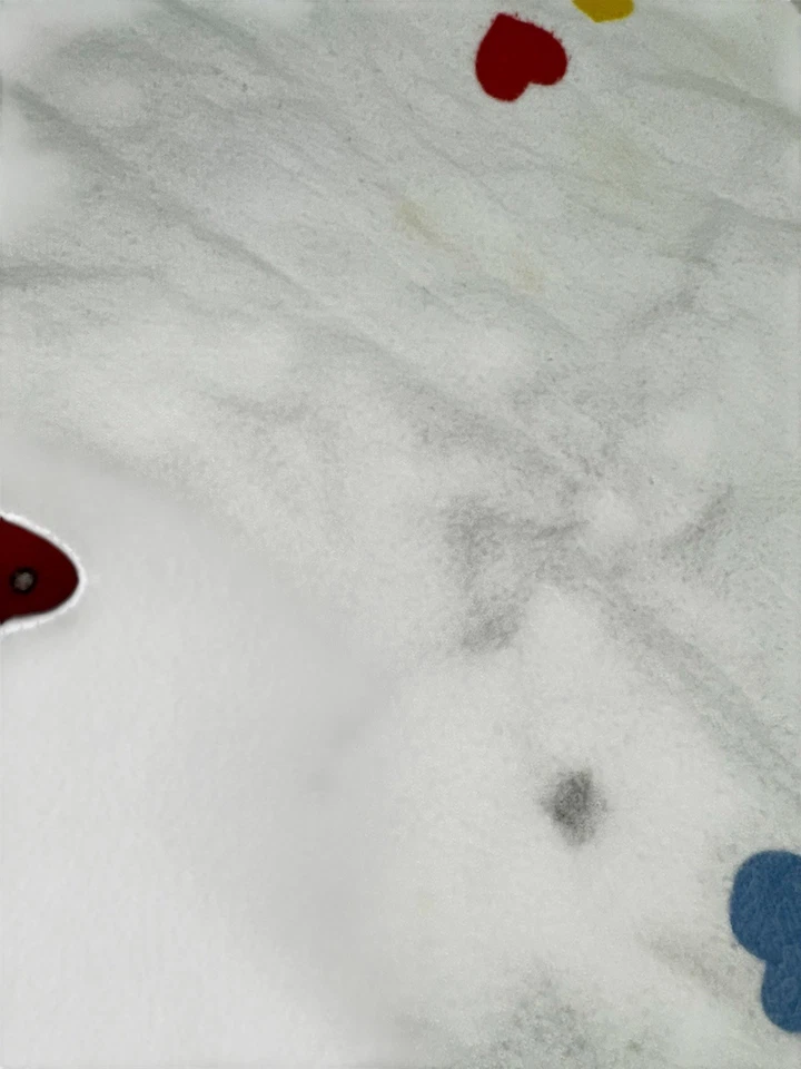 Manta bebé vintage Dundee Disney algodón con ribete satinado Mickey Minnie Mouse EE. UU. Foto 3 de 4