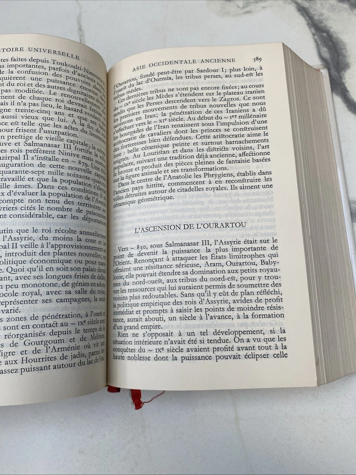 LIVRE ANCIEN PLEIADE HISTOIRE UNIVERSELLE  TOME 1  DES ORIGINES A L'ISLAM - Photo 2/4