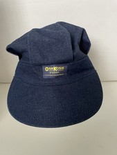 Vintage Oshkosh Osh Kosh B Gosh SnapBack Conductor Hat USA Made Denim