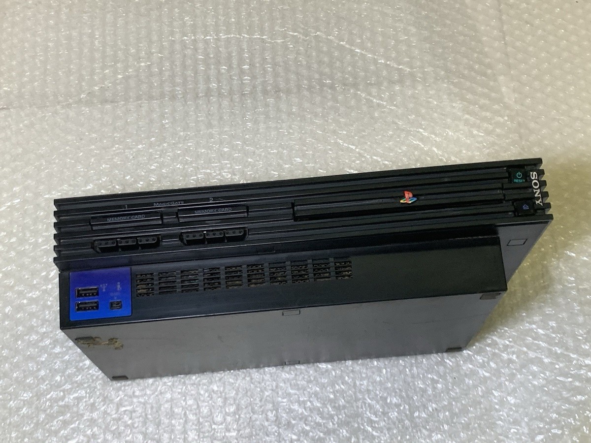 PlayStation PS2 SCPH-18000 Zen Black Fat Model CONSOLE Only