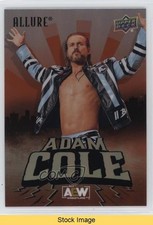 2024 Upper Deck Allure AEW Sunrise Adam Cole #1 READ 1ai1