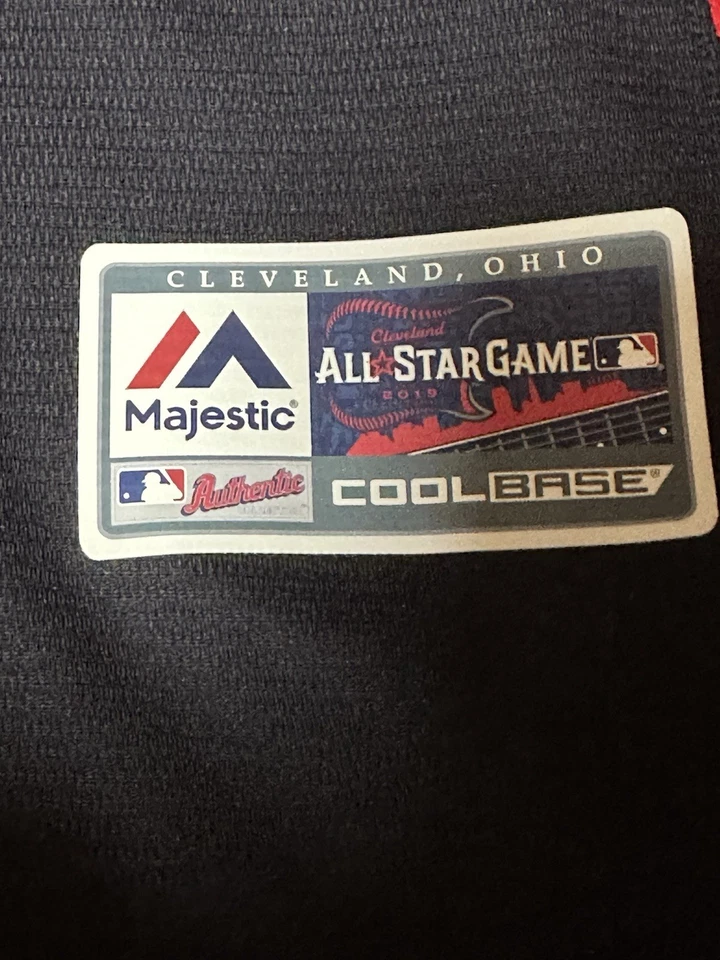 Majestic Men’s Blue/Red 2019 Cody Bellinger All Star Game Jersey Size 52 - Image 4 of 4