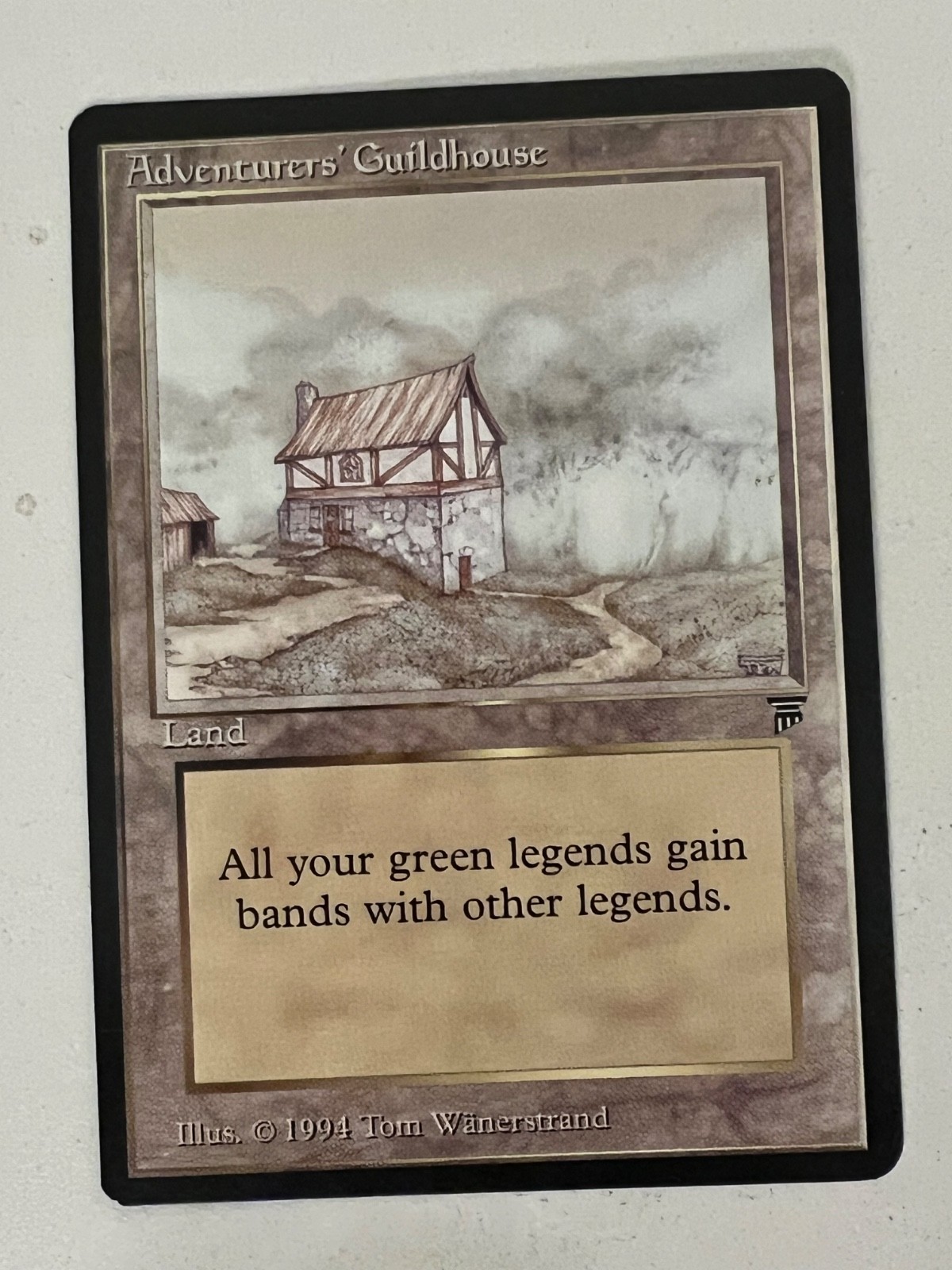 Magic the Gathering MTG Legends Adventurers' Guildhouse NM-  (Beta Bob)