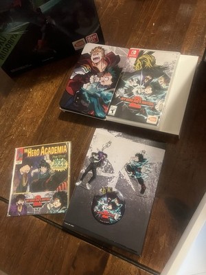 BANDAI NAMCO My Hero One's Justice 2 Collector's Edition Switch w/ Izuku Figure