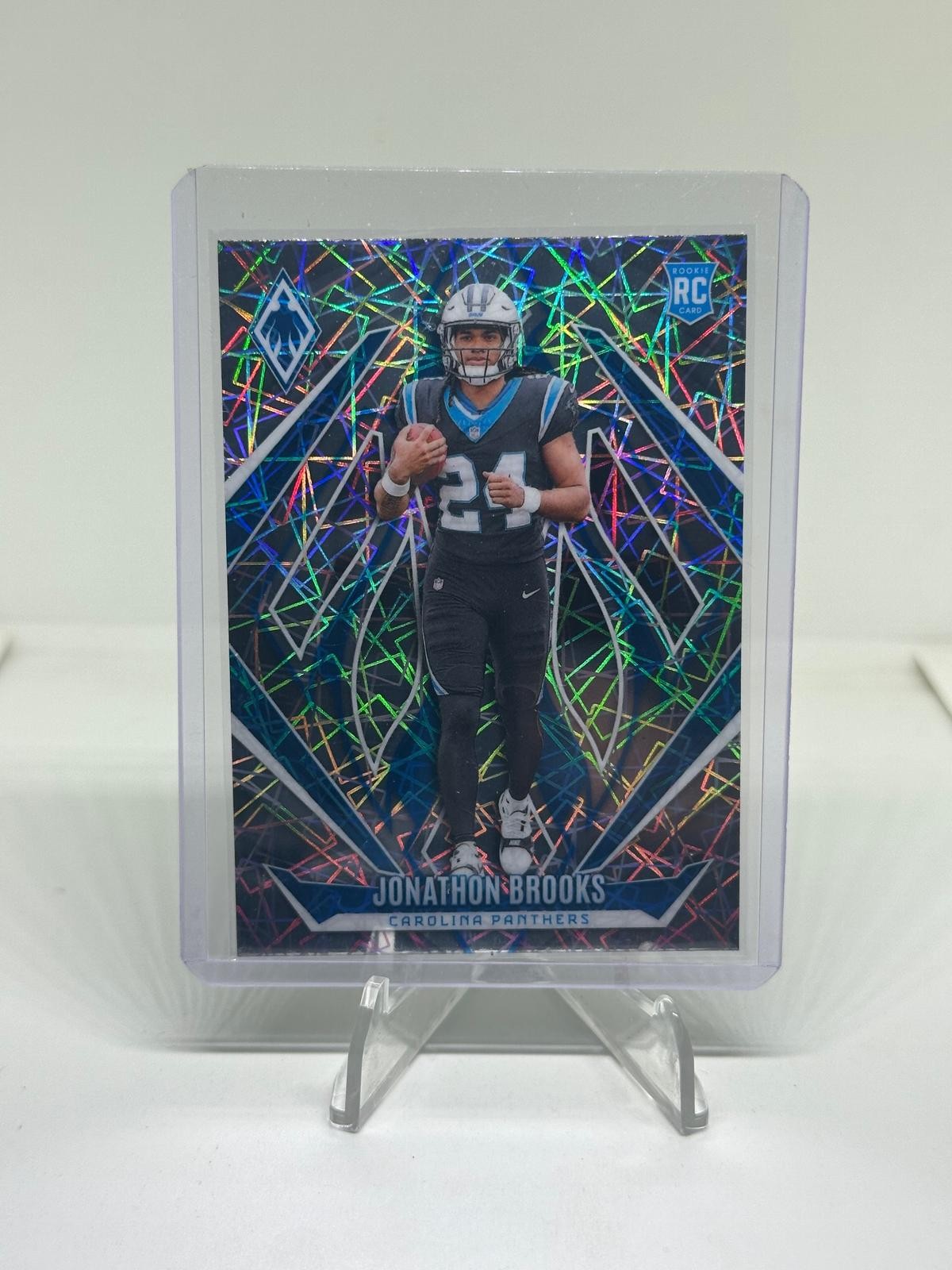 2024 Panini Phoenix #208 Jonathon Brooks Lazer - Panthers