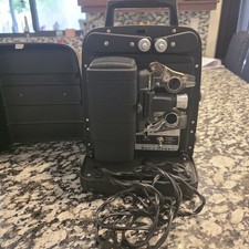 Bell  Howell Model 256 8mm Automatic Threading Movie Projector Vintage