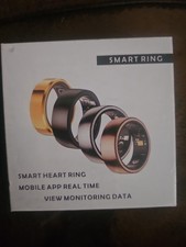 Smart Ring, Wearable Fitness Ring Health Tracker, Silver
