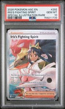Iris’s Fighting Spirit 292/217 Pokemon 2026 Ascended Heroes PSA 10 Gem Mint