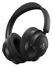 Hybrid Active Noise Cancelling Headphones, Over-Ear Bluetooth Headphone, Black