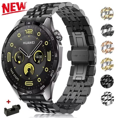 Edelstahl Armband Für Huawei Watch 4/3 Pro GT 5 GT4 GT3 GT2 46mm 42mm GT Runner