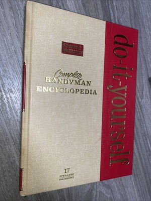 Science & Mechanics 1975 Do-it-yourself Complete Handyman Encyclopedia, Vol 17