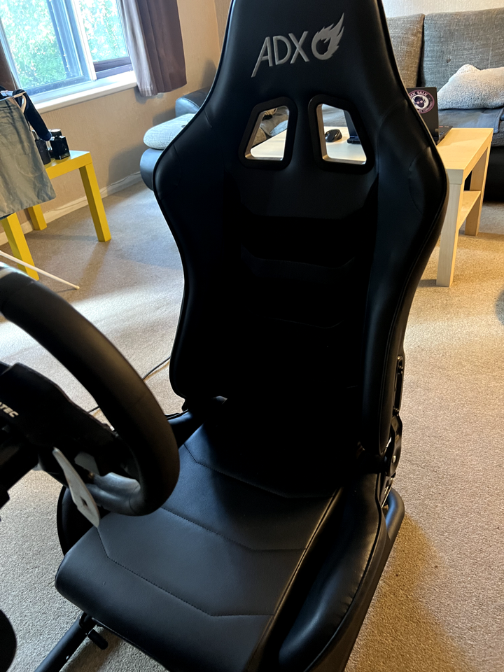 Sim racing cockpit rig, fanatec 5nm with ADX racing seat. PC only | eBay UK