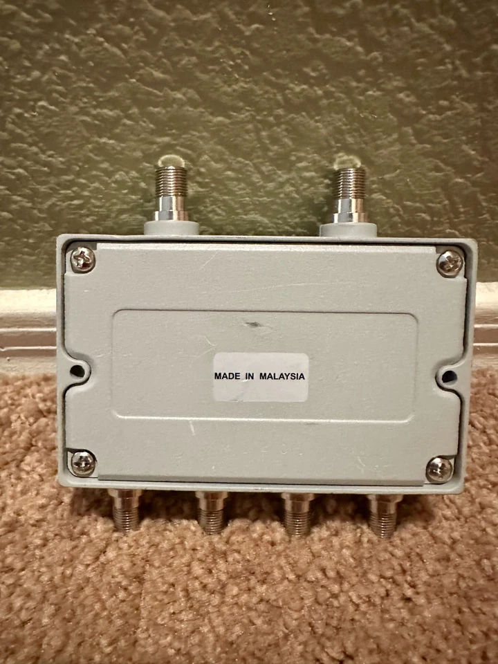 ELECTROLINE EDA2400 CATV RF ANTENNA AMPLIFIER with 4-Port Distribution - Image 2 of 2