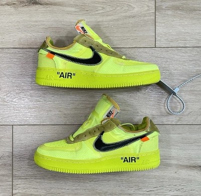 Off-White x Nike Air Force 1 Low Volt, Size 7.5