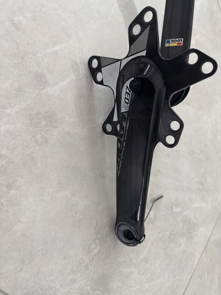 Look Crankset Zed 2 Monobloc carbon. 170,172.5,175. - Image 3 of 4