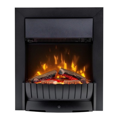 Dimplex Clement Inset Electric Fire 2kW Heat Output Black CMT20BL Open ...