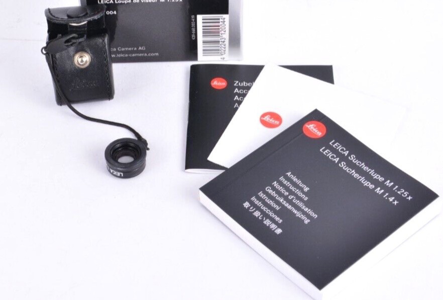LEICA M 12004 MAGNIFIER VIEWFINDER MAGNIFER M 1.25X (12004) 