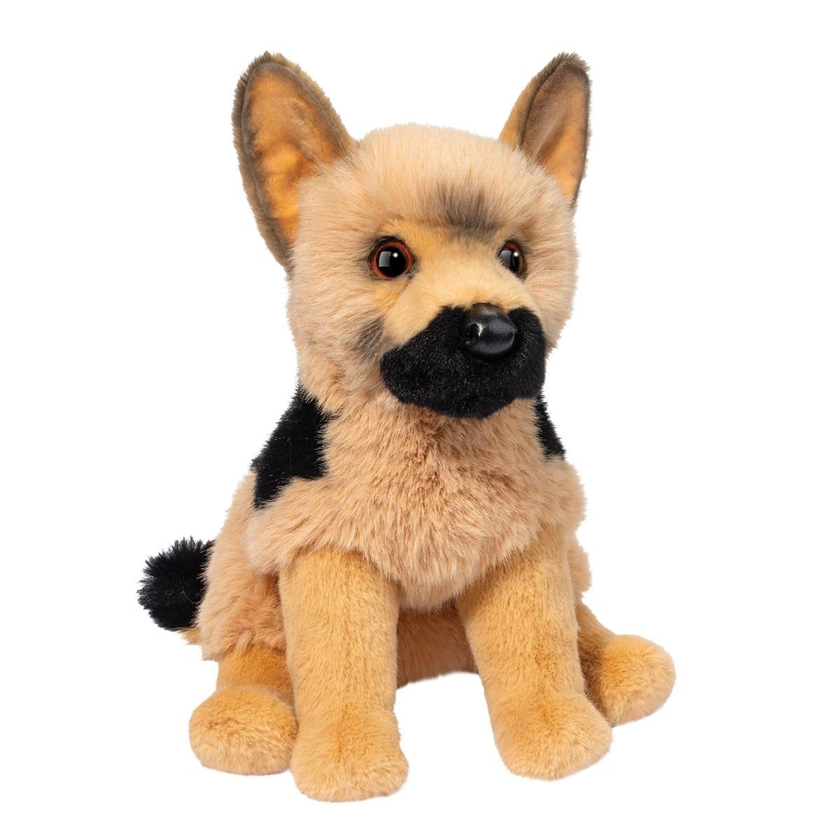 Douglas Steel German Shepherd Plush Stuffed Animal, 12 Inch Soft Realistic