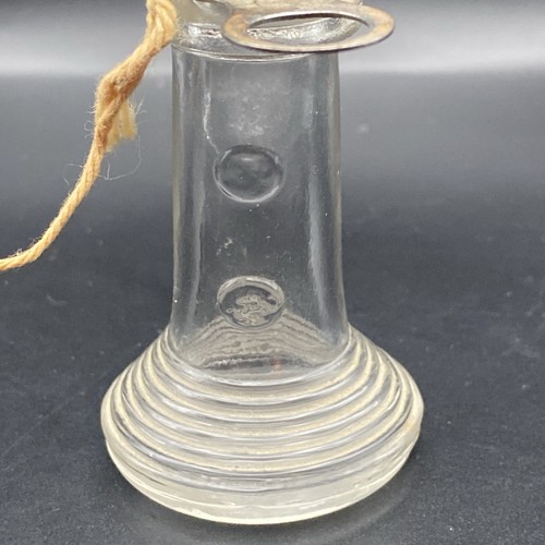 Vintage Kerzenständer Telefon Glas Süßigkeiten Behälter TH Stough Co Jeanette PA LOOK - Bild 13 von 19