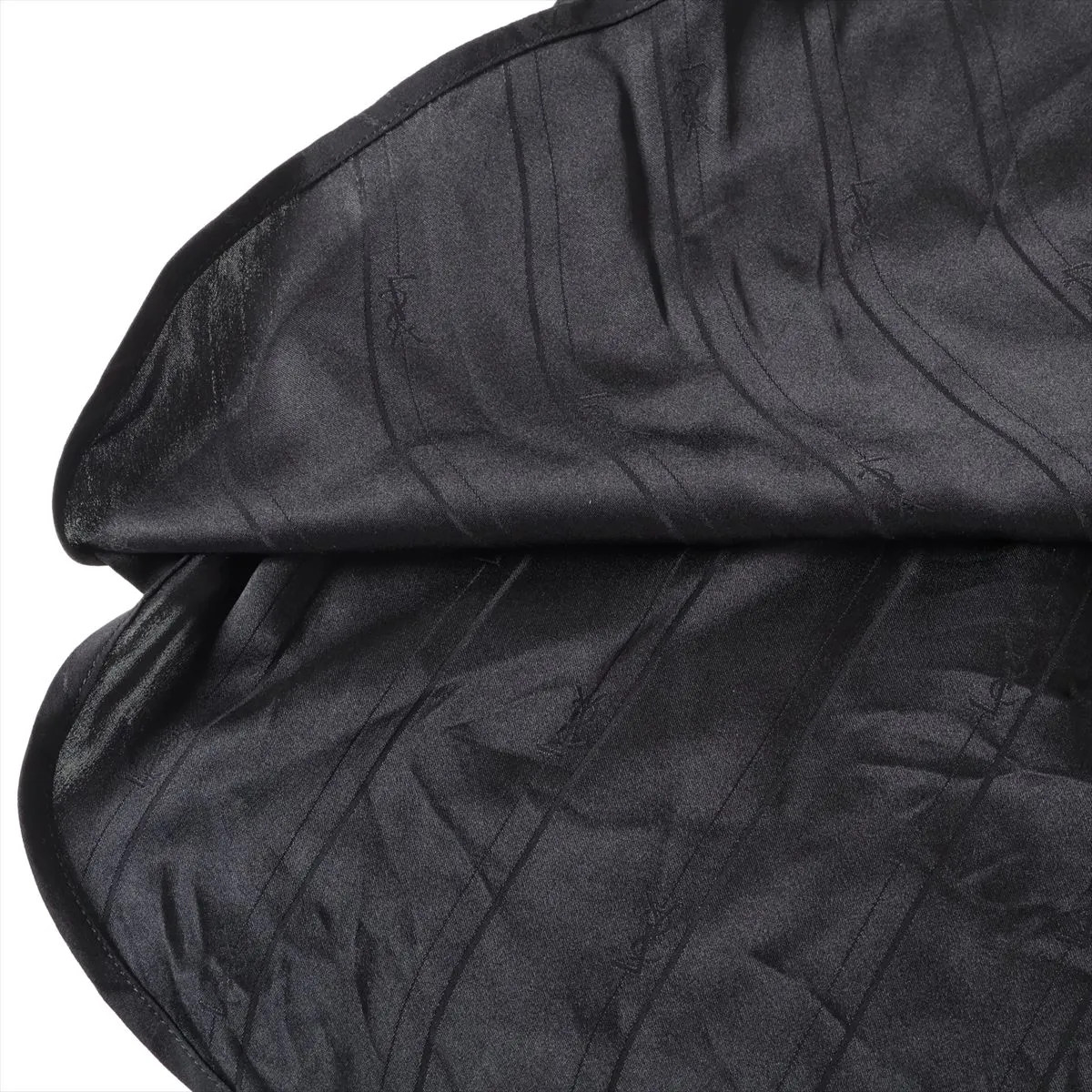 Saint Laurent Paris 23 anni camicia seta 38 uomo nero 646850