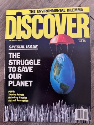 Vintage Discover Magazine 1990 The Struggle To Save Our Planet ''Special Issue''