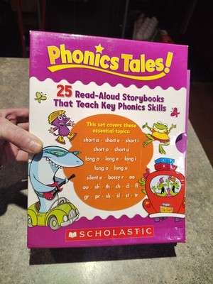 Rare Phonics Tales: 25 Read-Aloud Storybooks Teaching Resourse Scholastic 