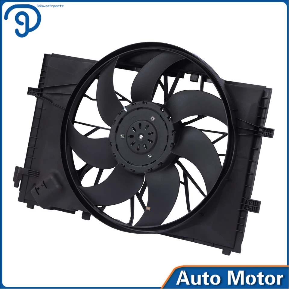 Radiator Cooling Fan Assembly For Mercedes-Benz C350 CLK350 2006-2009 623280 - Image 2 of 4