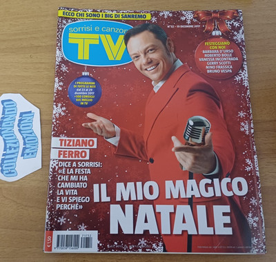 TV Lächeln und Lieder 52 2017-Tiziano Ferro-Baglioni-Fiorini-Roberto Bolle-Tozzi