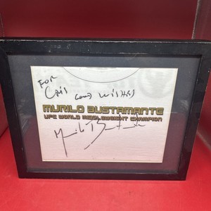 Brazilian Top Team Jiu Jitsu Murilo Bustamante T Shirt UFC World Champion Signed