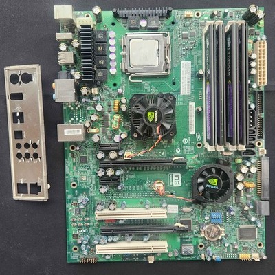 XFX NFORCE 680I LT SLI ATX Motherboard LGA775 w/ Core 2 Quad Q6600 & 4GB DDR2